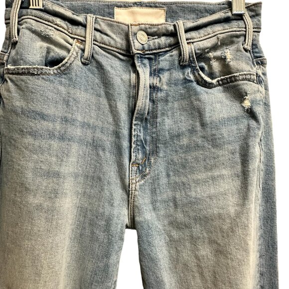 MOTHER SUPERIOR JEANS , The Hustler Ankle Fray, Ropes's End, Size 26 - Picture 5 of 11